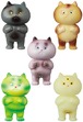 メディコム VAG Vintl Artist Gacha [シリーズ32.5] フテコネコ 全5種セット ４号店商品