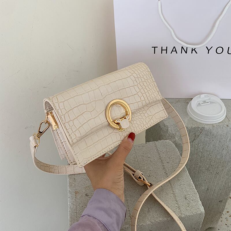 スモールバッグレディースバッグ2020人気の新しい波のテクスチャワイルドショルダーメッセンジャーバッグinsネット赤ファッション小さな正方形のバッグ Tiancai_Wing_Bag6291233