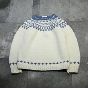 grandma hand made nordic knit