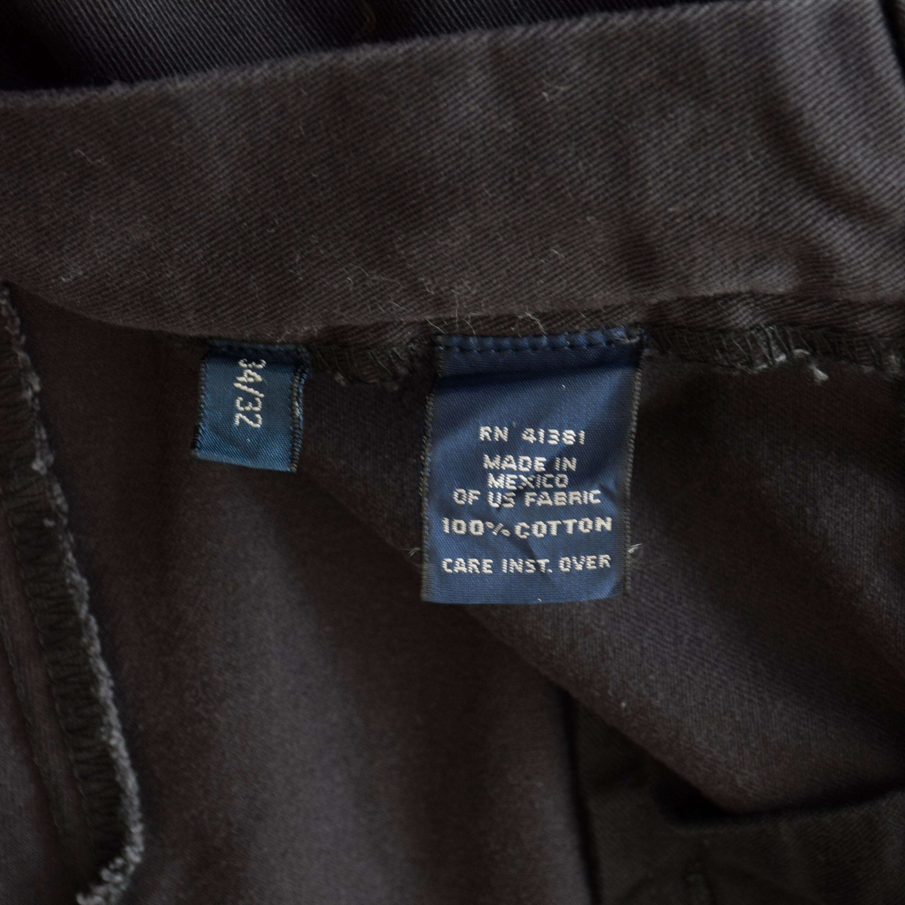 90's~ Polo by Ralph Lauren チノパンツ メンズ W34 L32 ブラック
