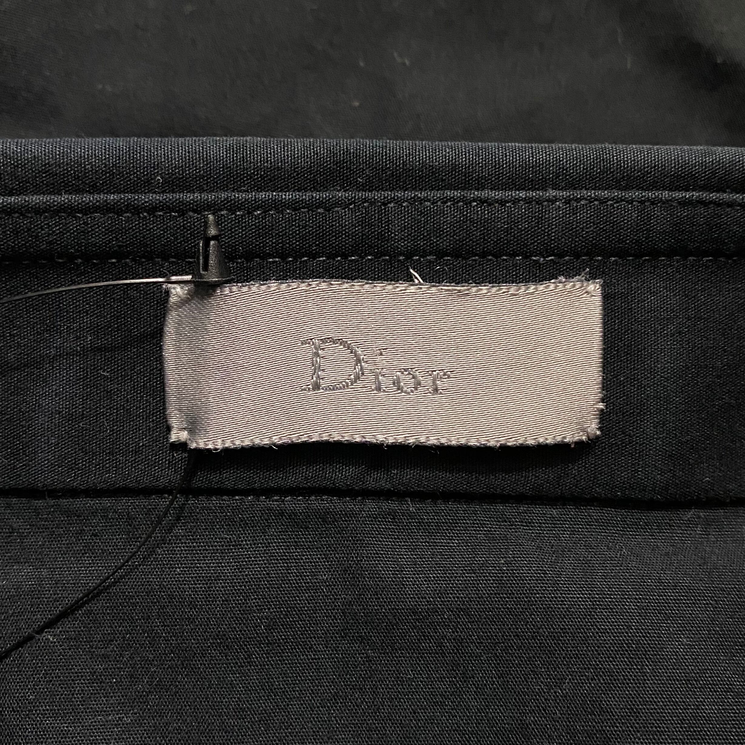 2007AW DIOR HOMME black shirt | NOIR ONLINE