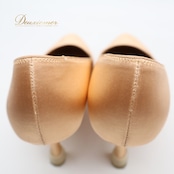 社交ダンス 衣装 スタンダード シューズ ピンク系 オレンジ系 SUPADANCE 靴 くつ ヒール レディース 無地 シンプル 光沢 上品 イングランド製 ダンス衣装 練習 レッスン イベント ステージ かわいい 明るい 華やか パーティー