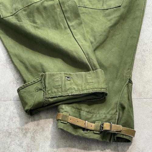 60-80s スウェーデン軍 実物 M-59 フィールドパンツ C150 w32 詳細写真5