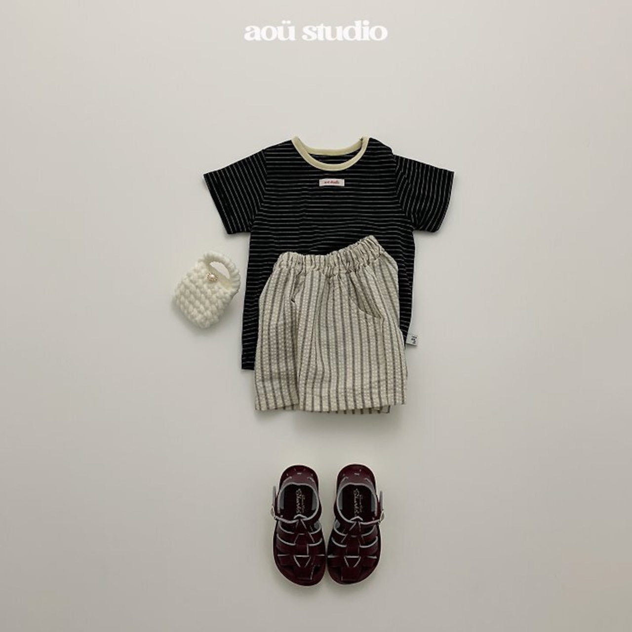 【取寄/韓国直送】aou studio 26/SM オールデイTシャツ |夏服|韓国子供服