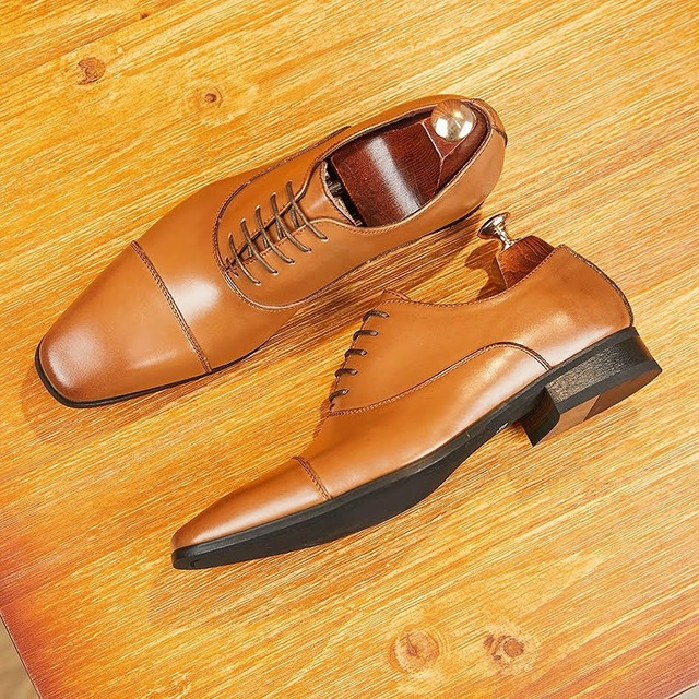 オックスフォードカジュアルレザーシューズ　V0249