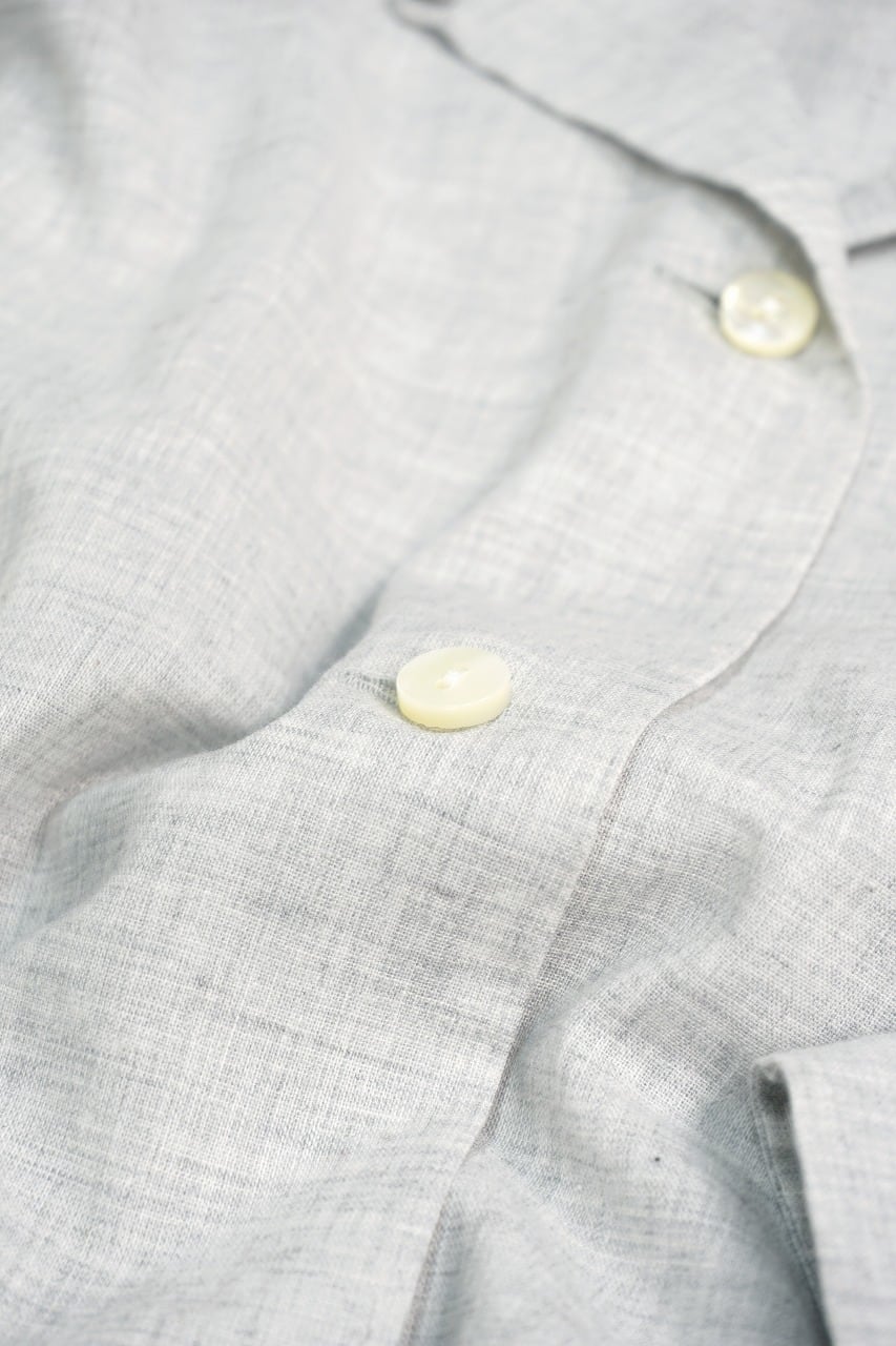 OG Co. Li. Chambray Open Collar Shirt