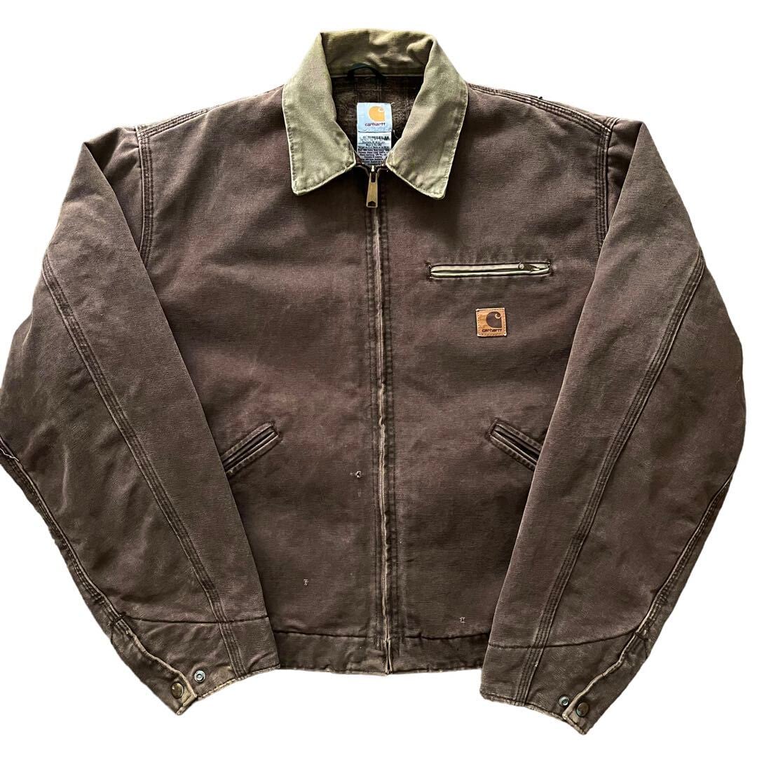 Carhartt ビンテージ 袖ハチノス デトロイト ジャケット カーハート