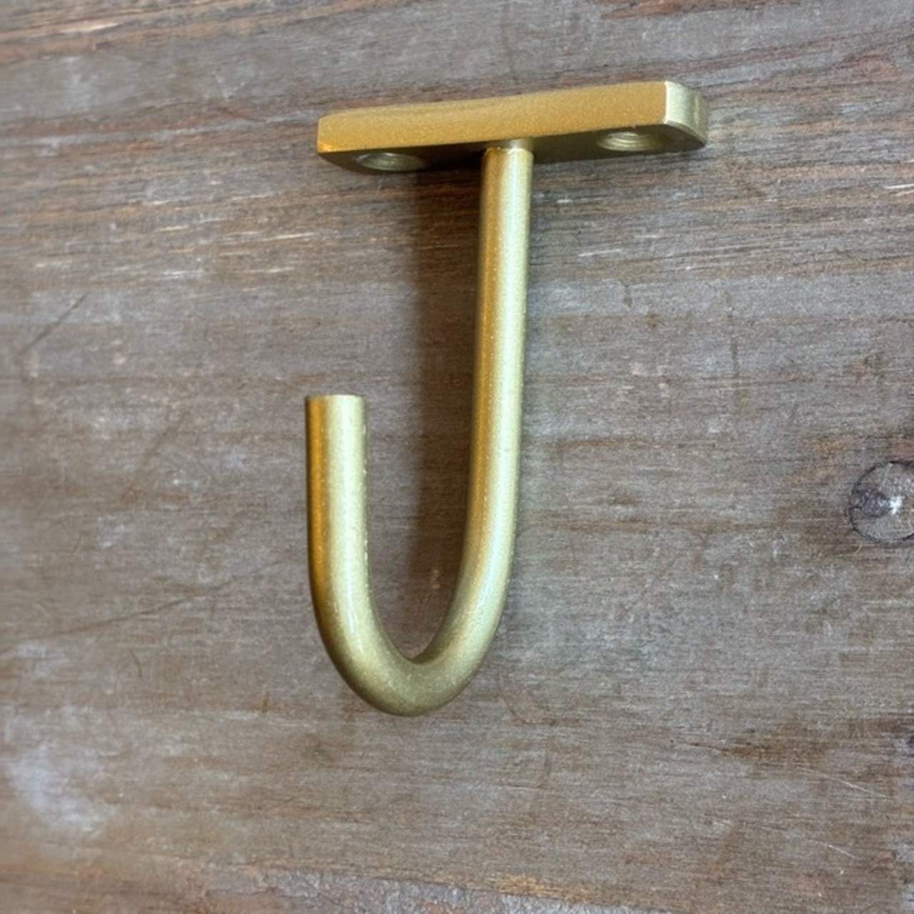 India Iron hanging hook 2color　インド　アイアンハンギングフック　全2色　ブラック　ゴールド　DIY　収納　ハンギング　鉄物　壁掛け　ポールフック　ウォールフック　シングルフック　照明　観葉植物