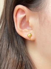 Heart earring