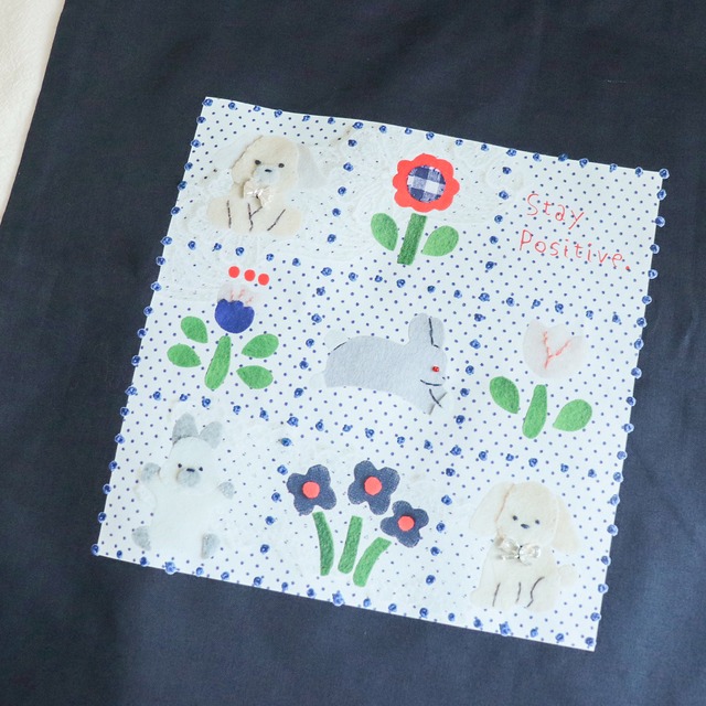 Rabbit Garden Tote bag