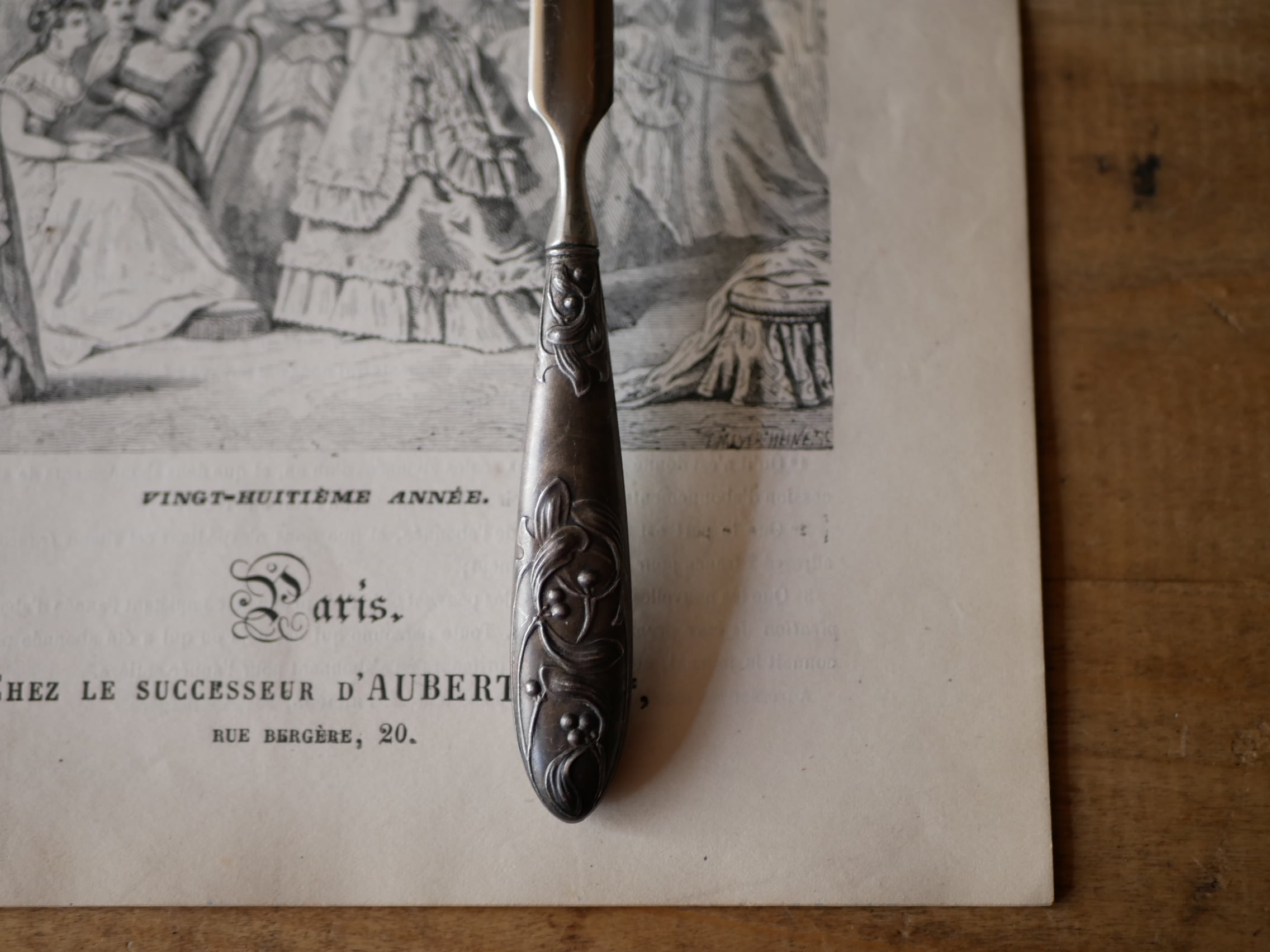 宿り木 ヤドリギ ペーパーナイフ レターオープナー フランス