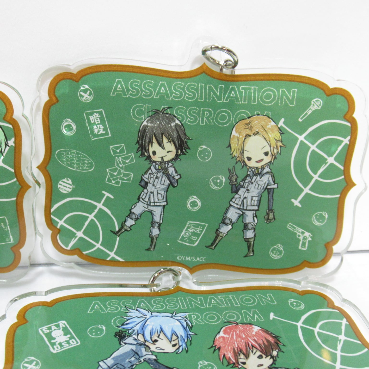 暗殺教室 アクリルキーホルダー グラフアート 全5種セット | ハチクマ商店