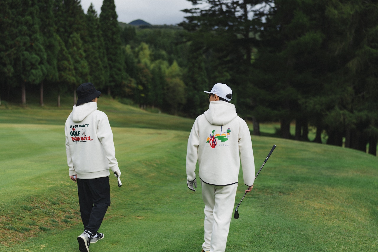 BOND BOY TECK ZIP HOODIE O.WHITE【PRE ORDER】