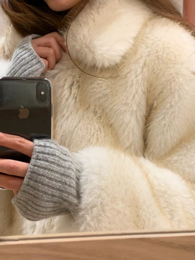 (予約) ounce / Noel fur jacket 1color