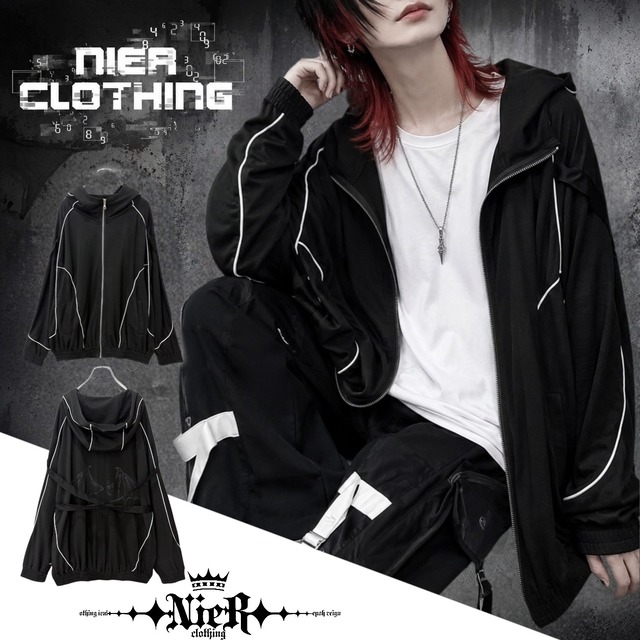 《SUNDAY SPECIAL SALE》DOLMAN ZIP OUTER【RESTRAINT WING】