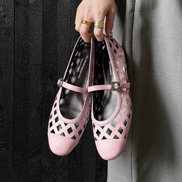 Mesh light flat shoes　B4251