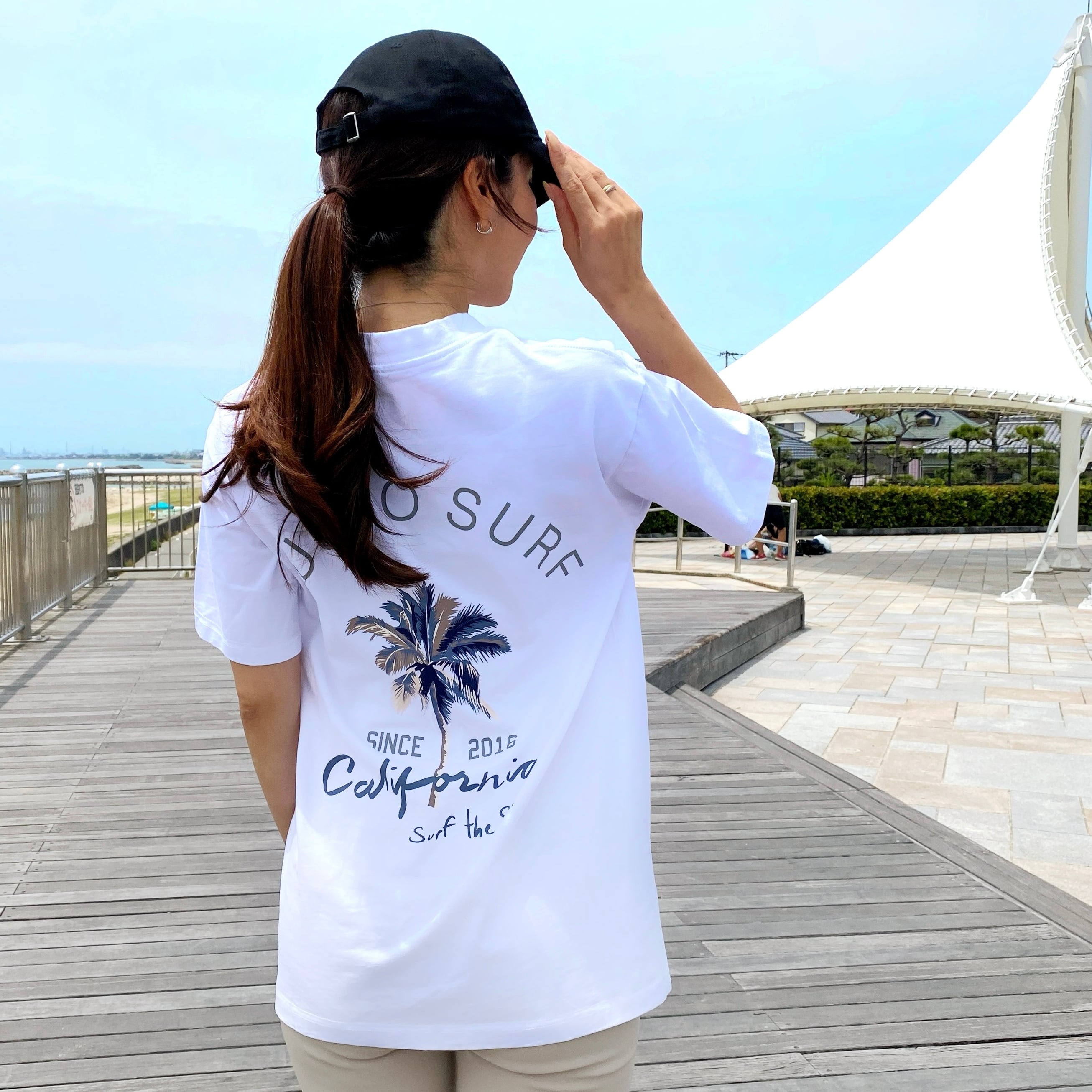 LUSSO SURF Big Palm Tree Tee | LUSSO SURF
