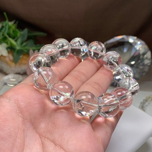 (動画有り)全粒虹あり☆アイリスクォーツブレスレット