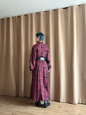 Liz Claiborne paisley pattern dress-4473-12