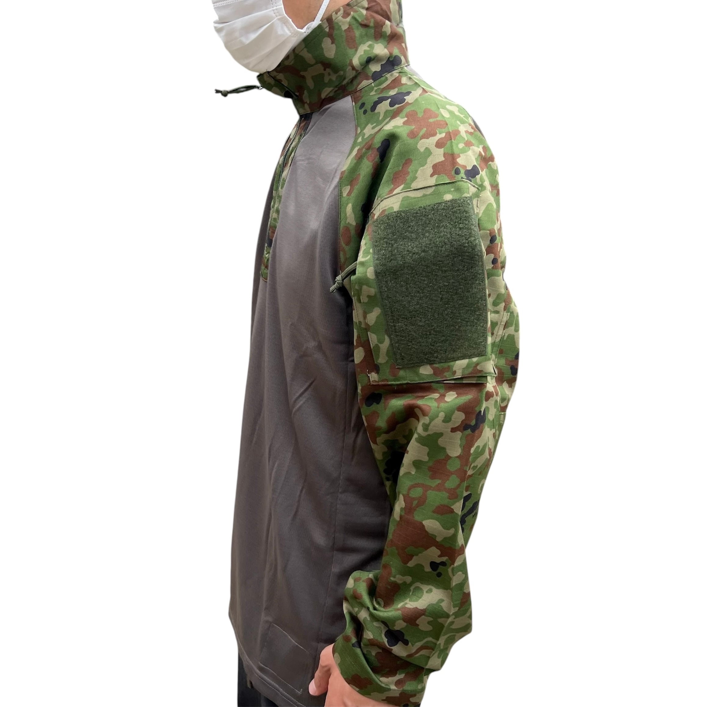 陸上自衛隊迷彩 新型コンバットシャツ VCリップストップ 難燃性 NIR