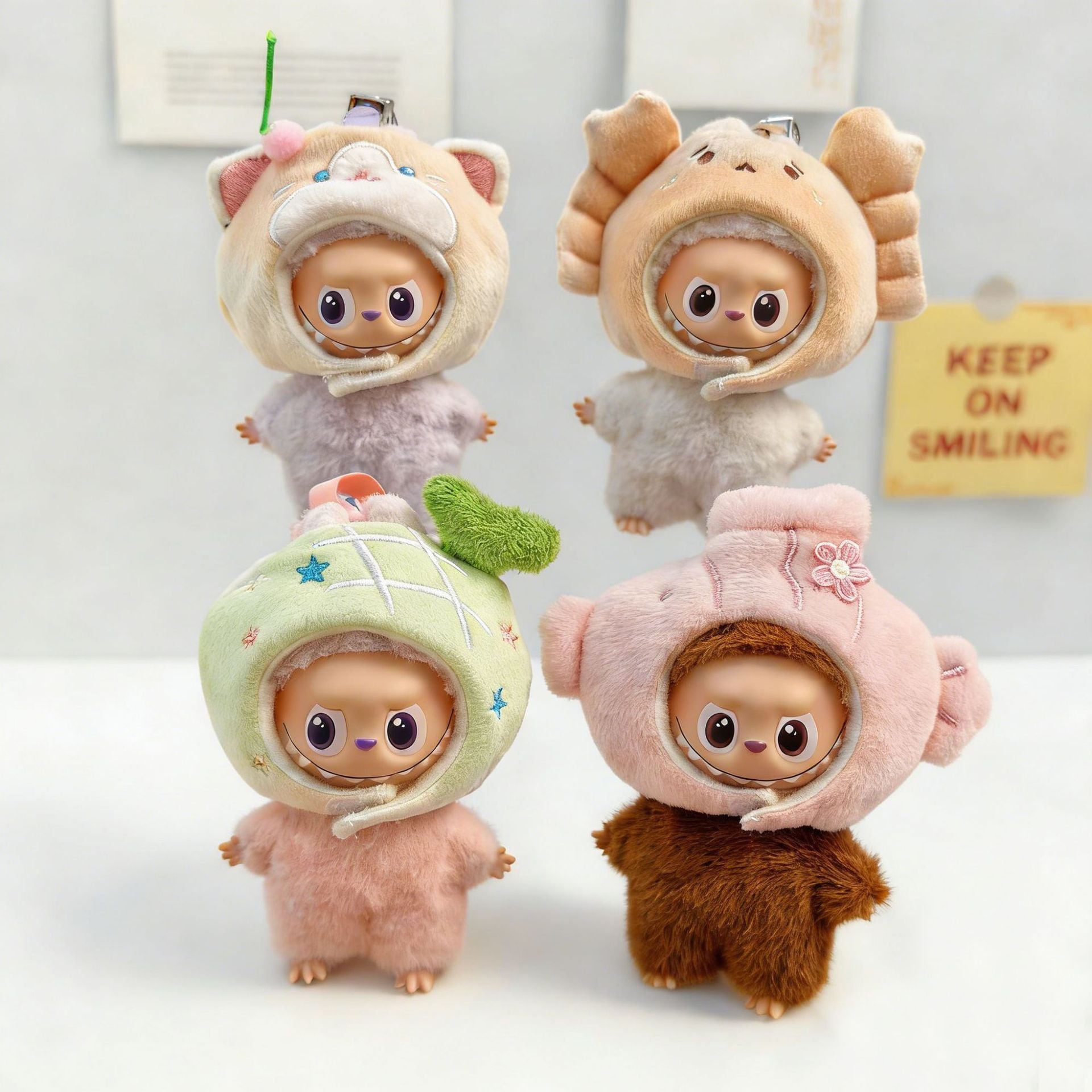 SKULLPANDA用 チェックワンピース+うさ耳ヘアバンド スカルパンダ
