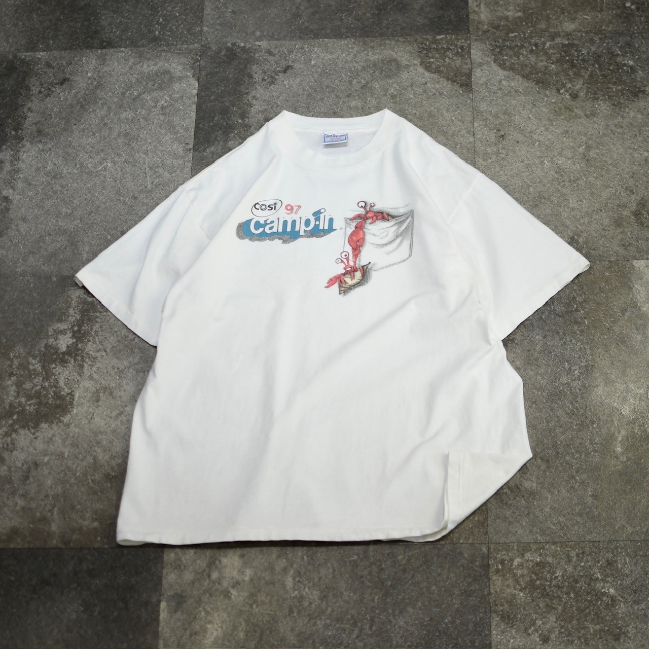 97's hermit crab print tee