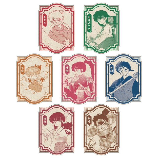 犬夜叉 トレーディング ステッカー vol.1 BOX 全7種