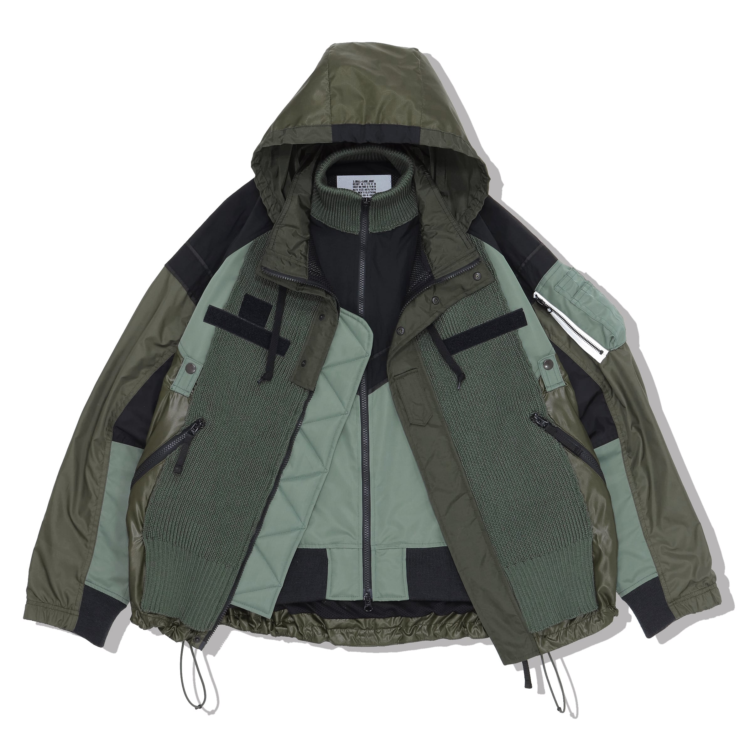 elephant TRIBAL fabrics　エレファブ ジャケット elephant TRIBAL fabrics ブルゾン アウター Fade Travel Jacket