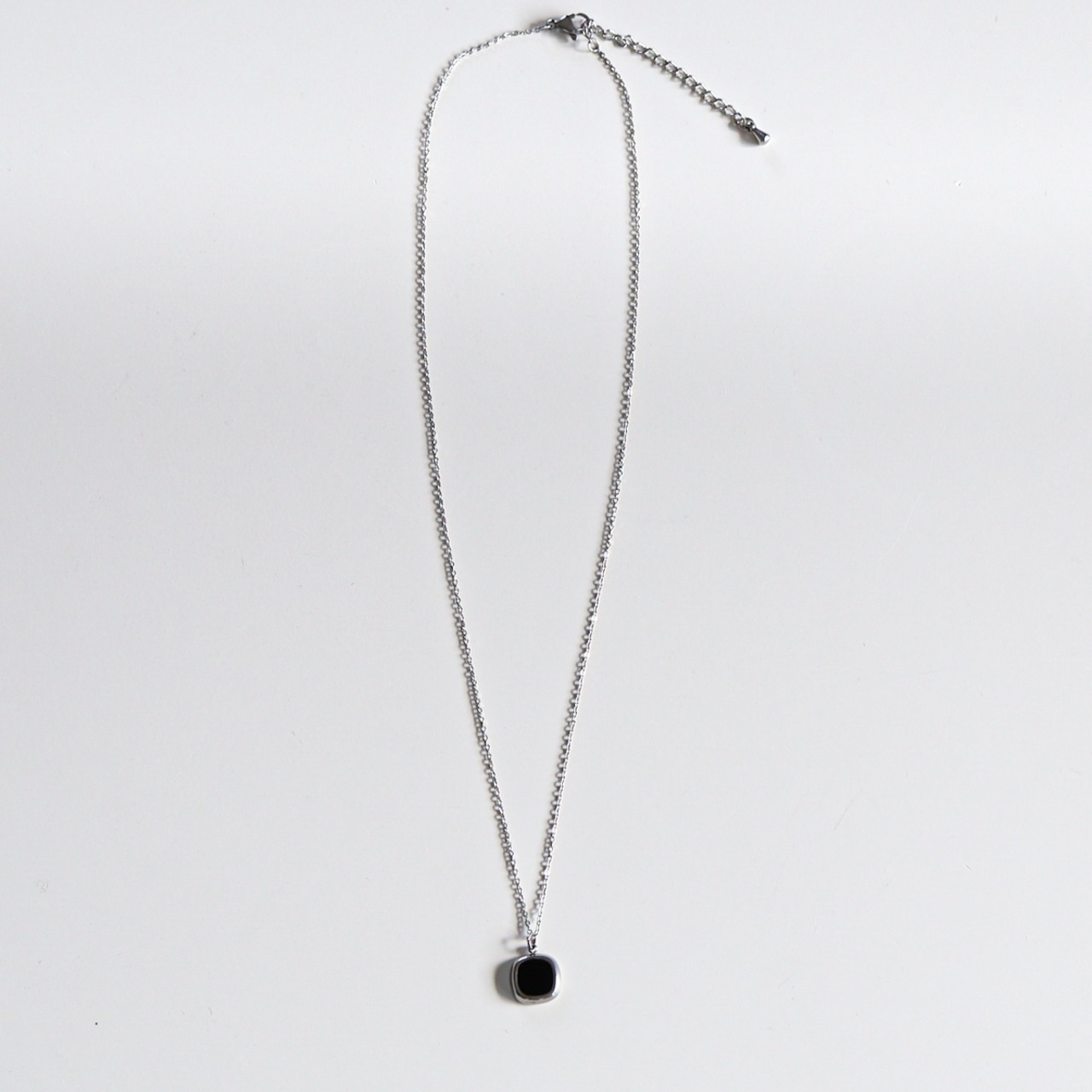 11/14(金)21時新作発売*stainless black necklace
