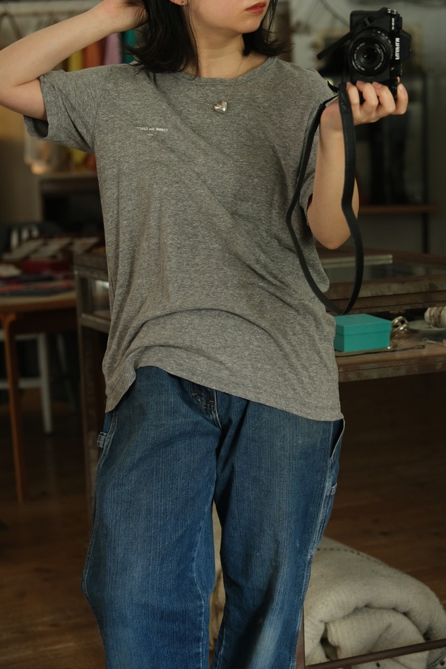 IORI/"COMME des GARÇONS HOMME" t-shirt/gray