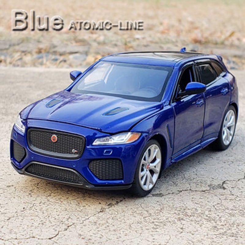 ジャガー F-PACE 1/32 ミニカー 全4色 ライト点灯 エンジンサウンド
