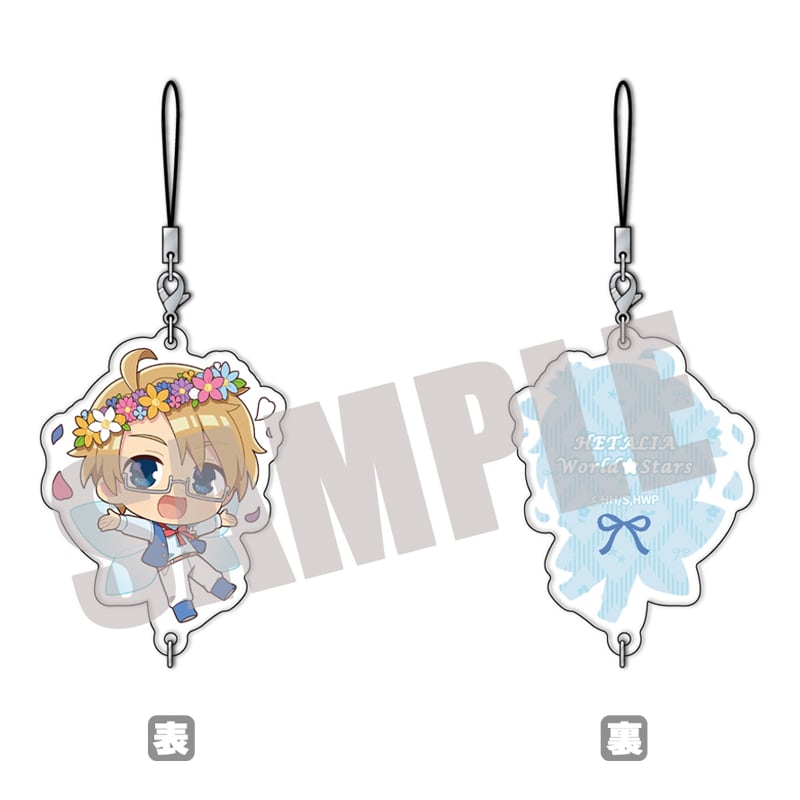 ヘタリア World☆Stars ちぇいんコレクション アメリカ Spring fairy