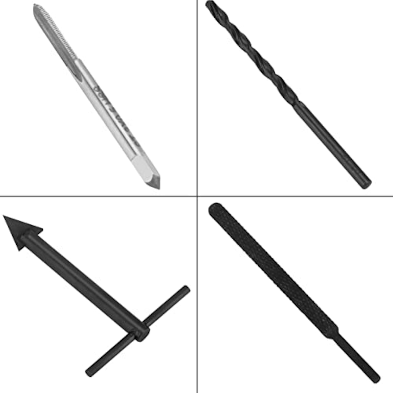 Hilitand ネジ穴補修キット M3 ねじインサート用 挿入工具 インサートセット ステンレス (M3×0.5×1-3D,50点セット)