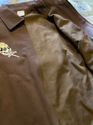 ALCARZA / SPORTS JACKET / 野ざらし 刺繍 / ドリズラージャケット