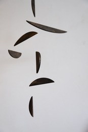 辻有希|hanging mobile / moon phases