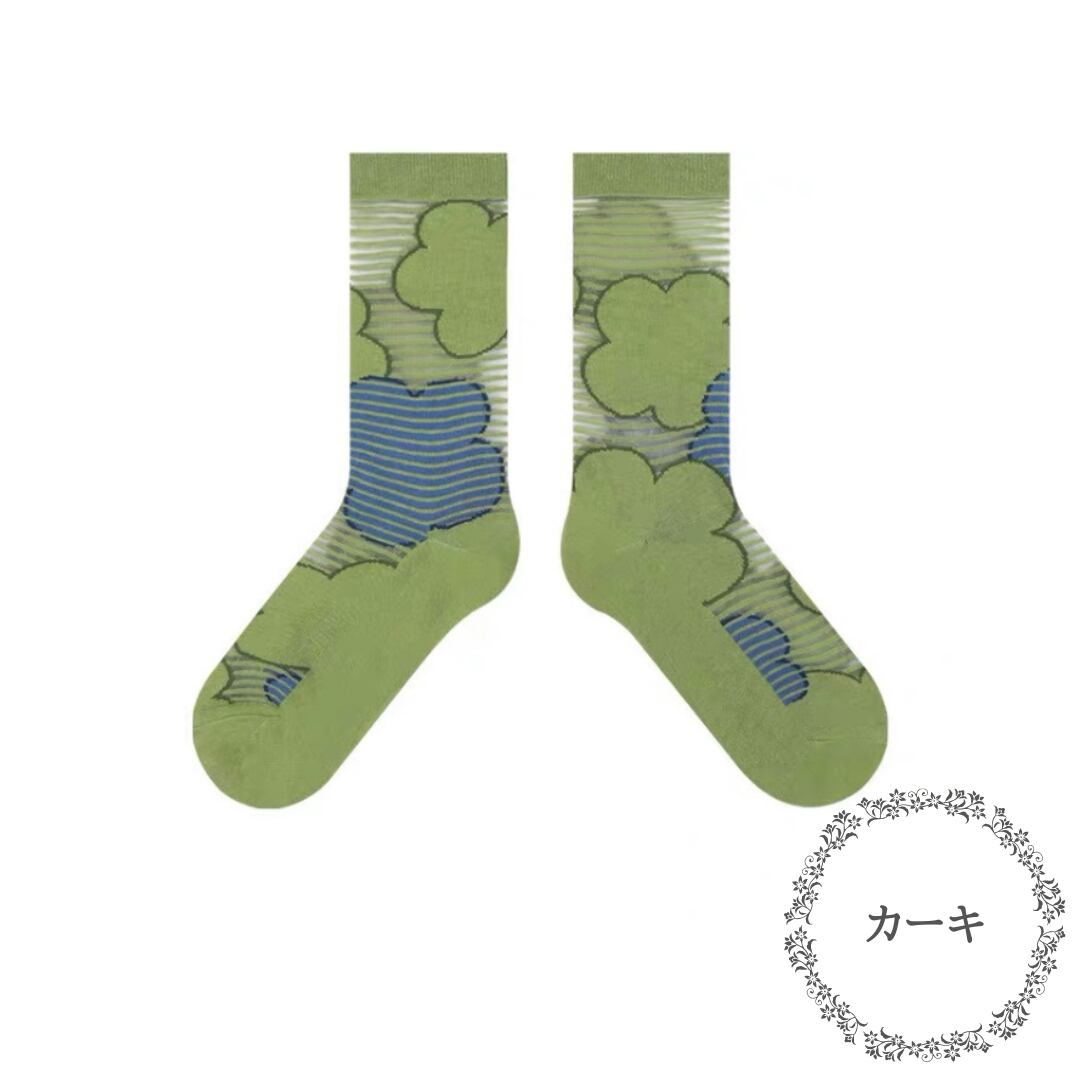 駆け出すおとぎ話 靴下2枚set C333 Pinkiniko