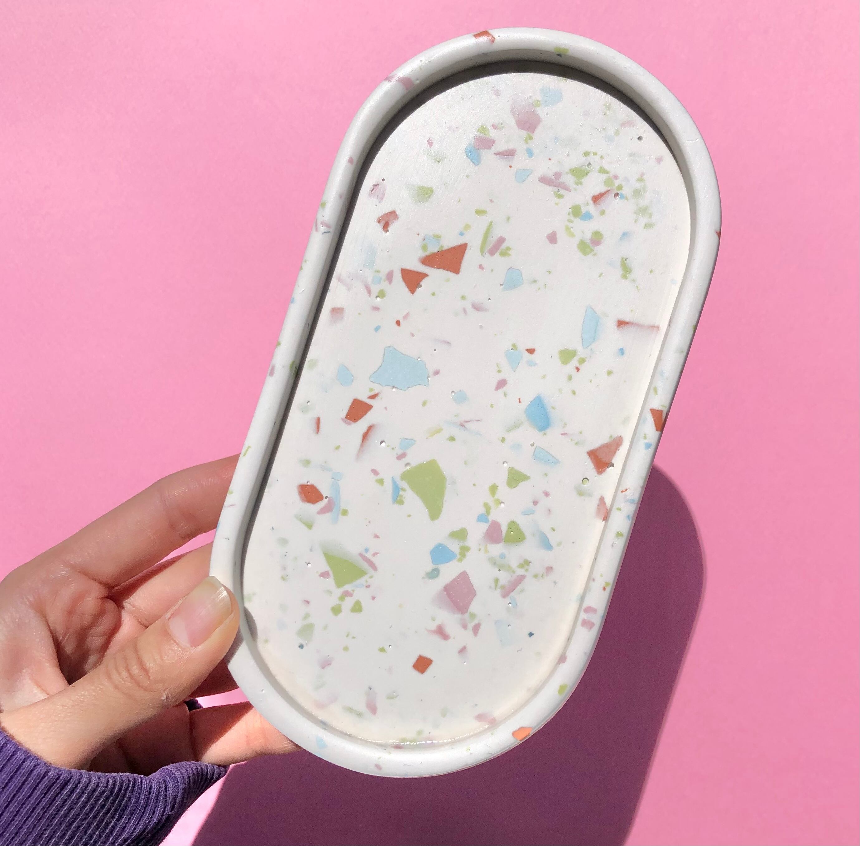 terrazzo テラゾー マルチトレイ アクセサリートレ韓国インテリア