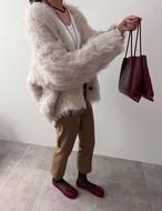 【新作5％OFF・3日間】Shaggy Volume Cardigan(Beige)_7colors
