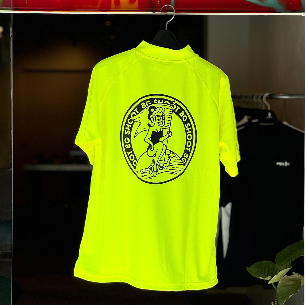 DRY KANOKO MOCK NECK SHIRT -YELLOW- | 8G SHOOT WEBSTORE