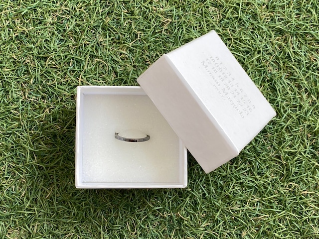 SALE!! 30%OFF MAISON MARGIELA NUMBER SLIM RING SM1UQ0039 SMALL 287412