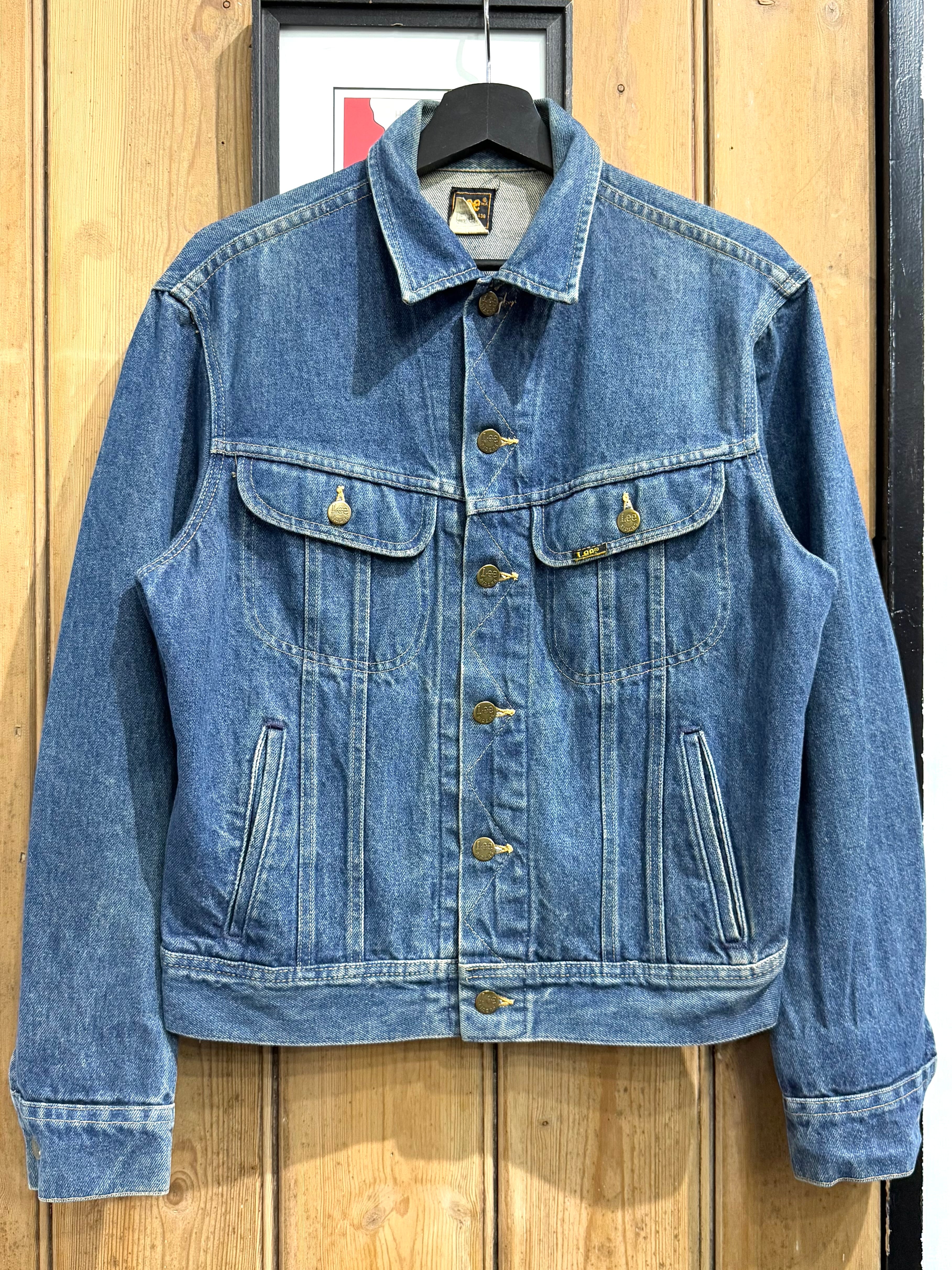 80s Lee 220-2541 Denim Jacket Union Ticket Made in USA / リー 80s Lee 220-2541 Denim Jacket Union Ticket Made in USA / リー