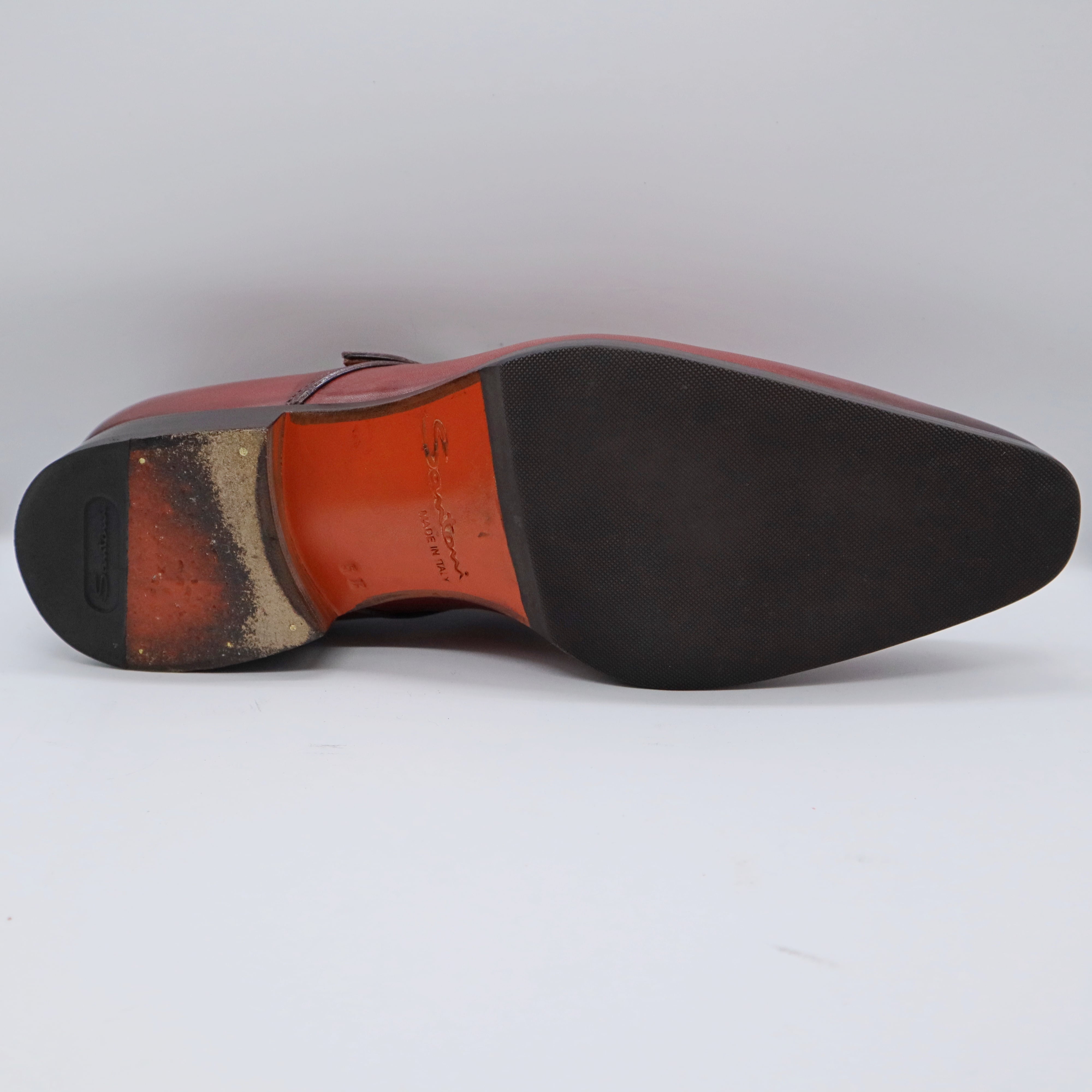 サントーニ / Santoni / 99581 / シングルモンクストラップ / 中古革靴