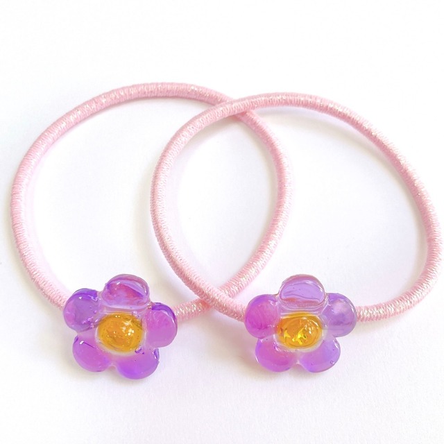 little hair tie  （ 8 ）  キッズヘアゴム