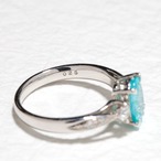 パライバトルマリンリング pt900 / 1.060ct / DA 0.250ct