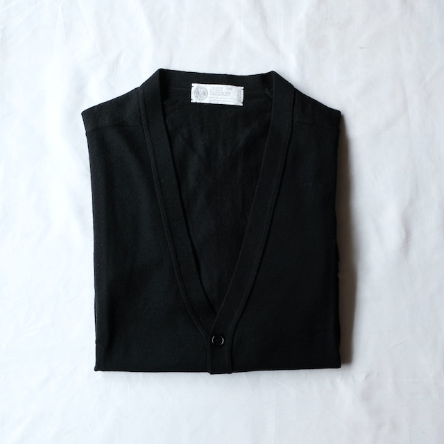 JOHN SMEDLEY 80s OLD MODEL SADDLE SHOULDER CARDIGAN