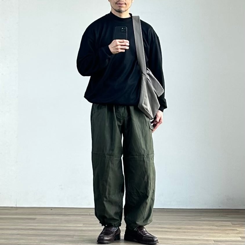 26SS》【STILL BY HAND】 NYLON SHOULDER BAG スティルバイハンド