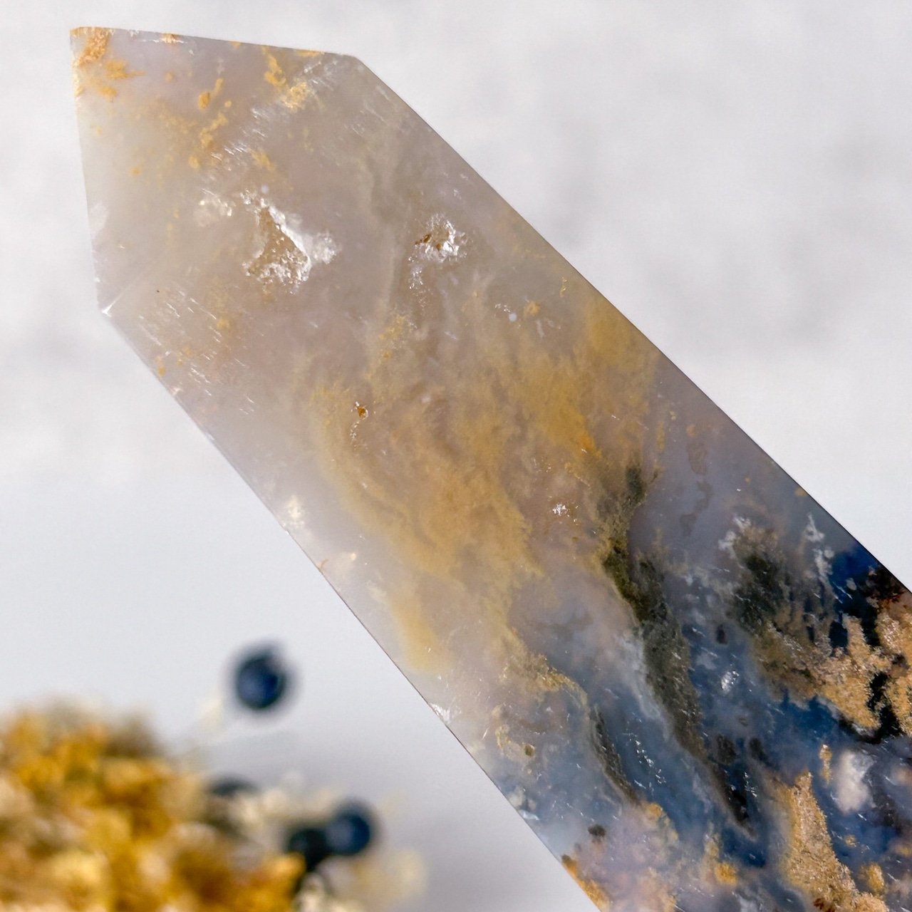 タイガーデンドリティックアゲート(タイガーデンドライトアゲート) タワー * Tiger Dendritic Agate * 天然石