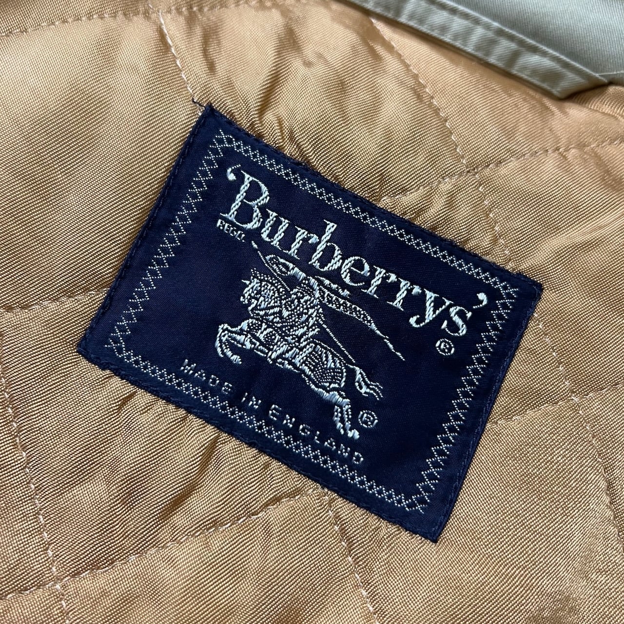 80s〜90s UK Burberry Burberrys' ノバチェック チンスト ライナー