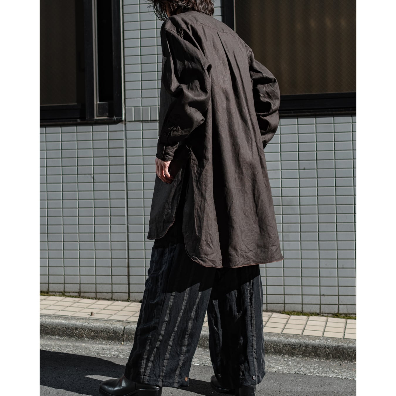 KLASICA] (クラシカ) 25S-SH39-F45 Semi Over Size Short Collar