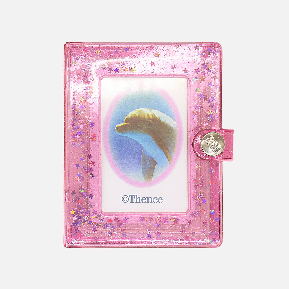 thence コレクトブック 早いもの勝ち THENCE] Star グリッター コレクトブック ミニ（Pink） | moim - 韓国